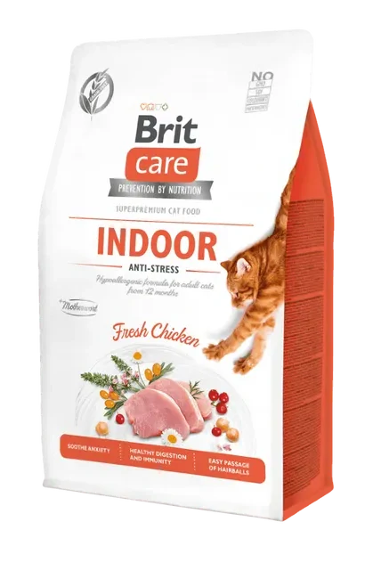 Brit Care Cat Grain-Free Indoor Anti-stress 400 g