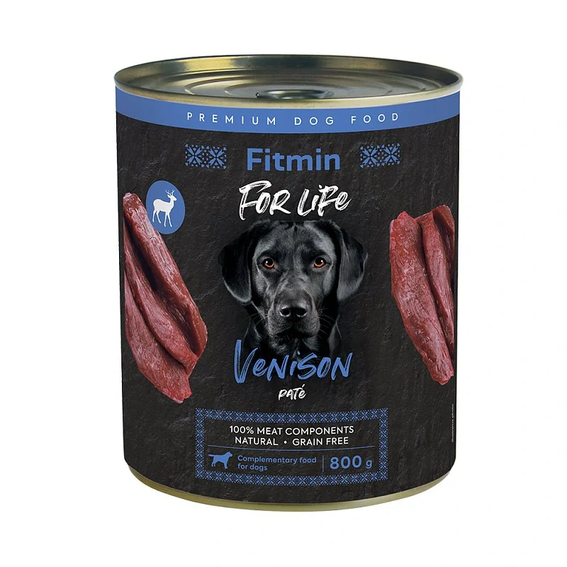 Fitmin For Life Zvěřinová konzerva pro psy 800 g